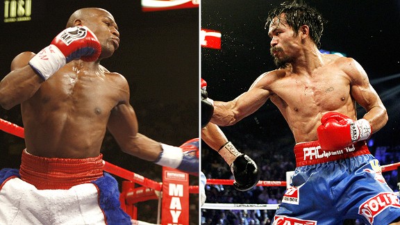 Floyd Mayweather Jr. y Manny Pacquiao