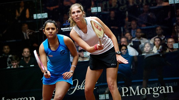 Dipika Pallikal and Jaclyn Hawkes