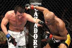 Chael Sonnen and Anderson Silva