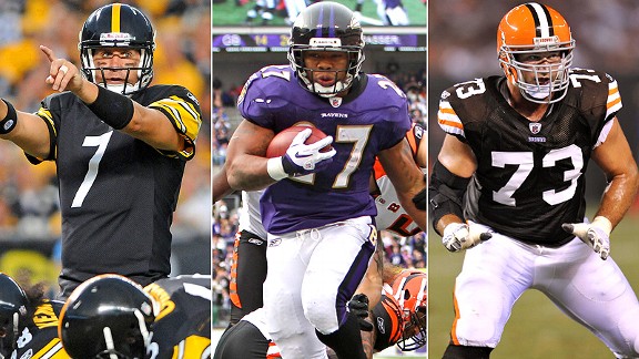 Ben Roethlisberger/Ray Rice/Joe Thomas
