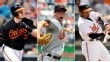 Matt Wieters, Brian Matusz & Adam Jones
