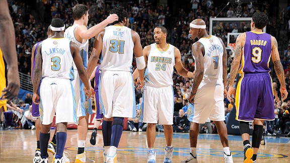 nuggets roster 2014