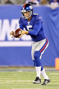 Jim McIsaac/Getty Images Giants' punter Steve Weatherford was honored 