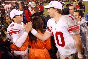  Manning and kicker Lawrence Tynes once had a spirited prank rivalry