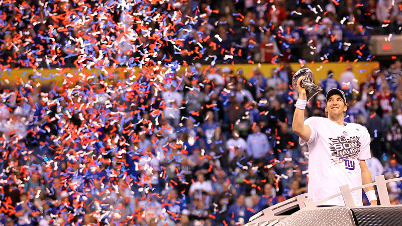 Eli Manning trophy