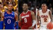 Thomas Robinson, Jared Sullinger and Lamont Jones  