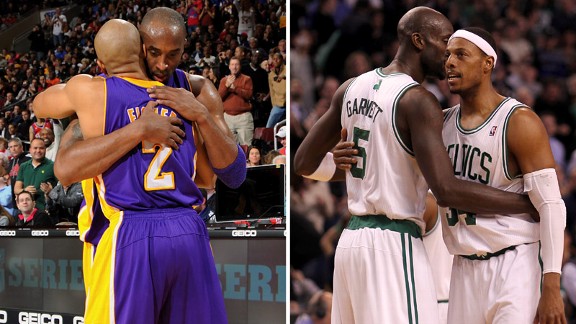 Kobe Byrant, Paul Pierce