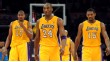 Kobe Bryant, Andrew Bynum, Metta World Peace