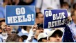 Duke and UNC Fans 