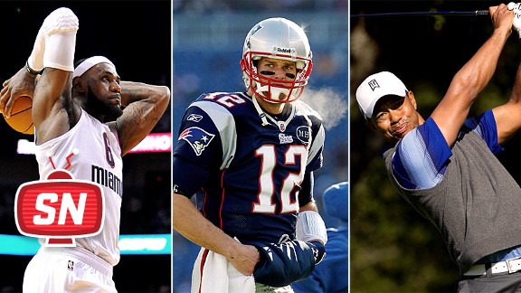 James, Brady, Woods