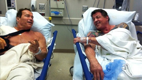 Arnold Schwarzenegger, Sylvester Stallone