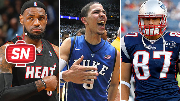 Lebron James/Austin Rivers/Rob Gronkowski