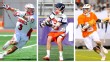Rob Pannell, Steele Stanwick and Mark Matthews