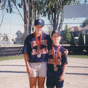 Danielle and Brett Lawrie