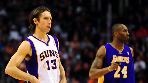 Steve Nash, Kobe Bryant