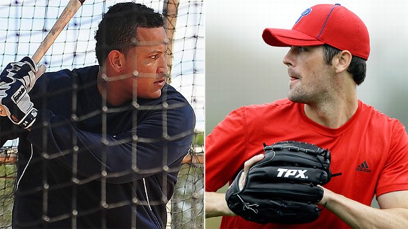 Miguel Cabrera and Cole Hamels