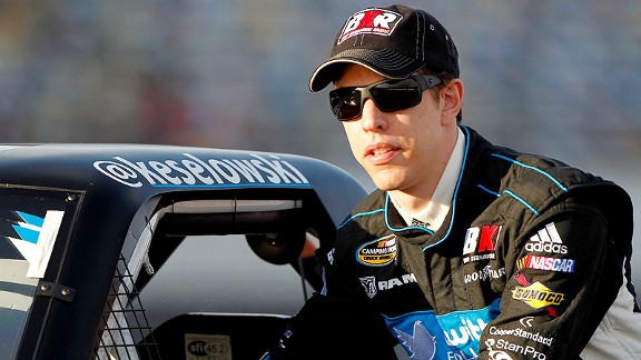 Brad Keselowski Tyler Barrick NASCAR Getty Images Brad Keselowski 