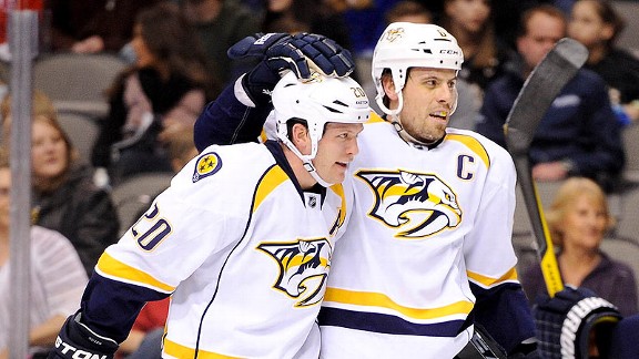 Ryan Suter and Shea Weber