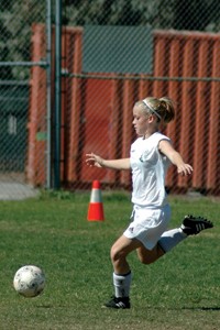 Jane Levy soccer