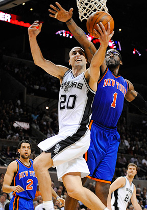 Manu Ginobili and Amare Stoudemire