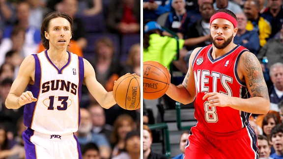 Steve Nash and Deron Williams