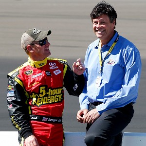 Clint Bowyer & Michael Waltrip