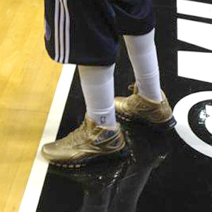 Jason Terry Gold Shoes