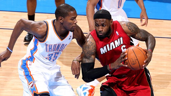 LeBron James & Kevin Durant