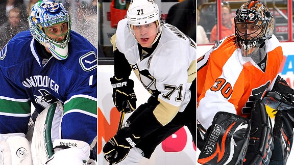 Roberto Luongo/Evgeni Malkin/Ilya Bryzgalov