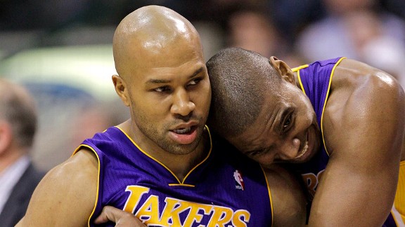 Derek Fisher, Andrew Bynum