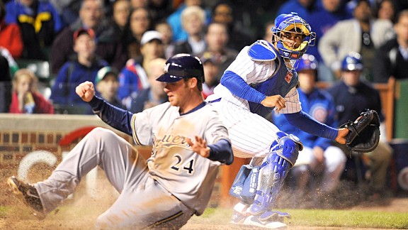 Jonathan Lucroy and Geovany Soto