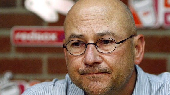 Terry Francona, leaving the Boston Red Sox in 2011
