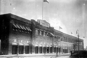 Fenway Park ball grounds exterior, 1910-1915.