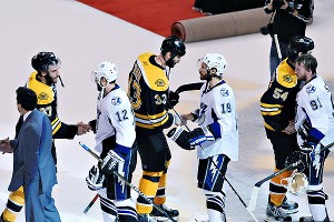Bruins Handshake
