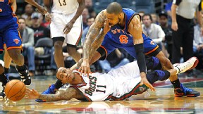 Monta Ellis and Tyson Chandler