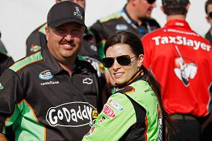 Tony Eury Jr. and Danica Patrick