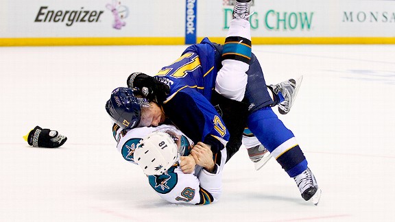 Vladimir Sobotka and Dominic Moore