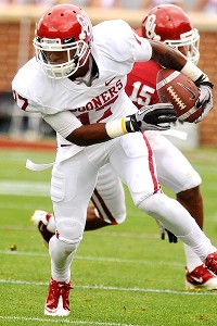 Oklahoma's Metoyer Leads Receivers In Spring Game