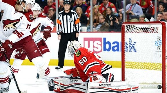 Blackhawks vs Coyotes