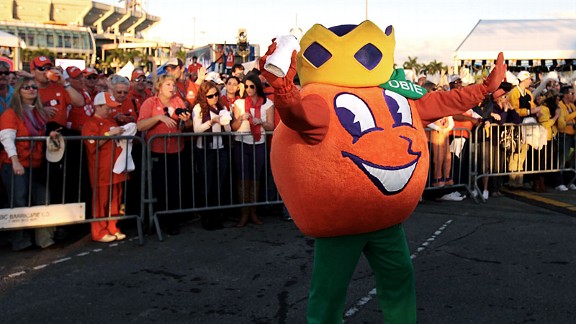 Orange Bowl Mascot 