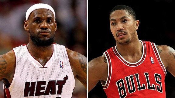 LeBron James, Derrick Rose