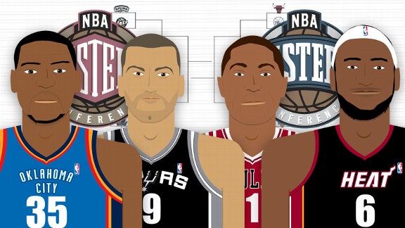 NBA Playoffs Illustration