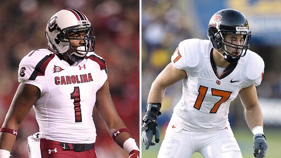 Alshon Jeffery and Brandon Hardin