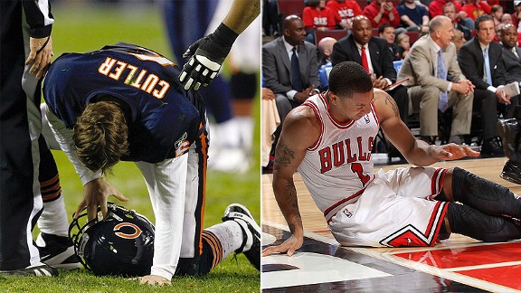 Jay Cutler and Derrick Rose