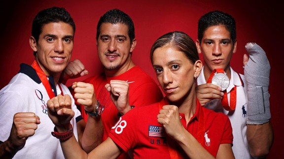 Diana Lopez and her brothers