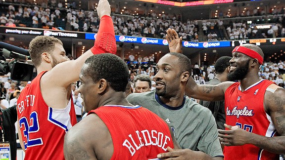 Los Angeles Clippers Celebrate