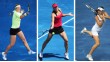 Victoria Azarenka, Maria Sharapova and Agnieszka Radwanska