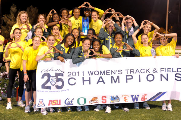 Oregon Women's Track 