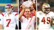 Matt Barkley, Nick Saban and Brandon Jenkins