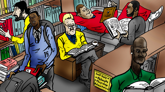 NBA Books cartoon